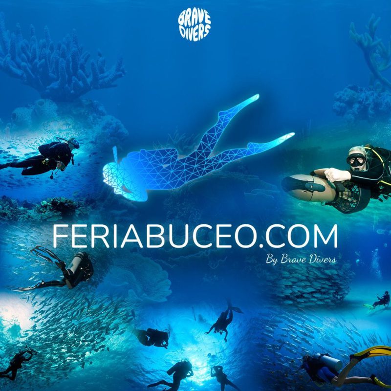 Del 19 al 21 de febrero Primera Feria de Buceo en Streaming de habla Hispana