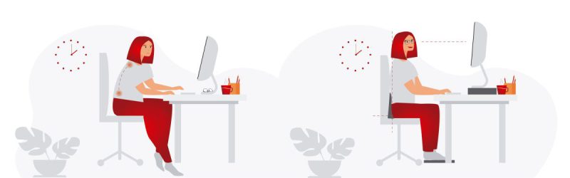 La importancia de una buena postura para estudiar