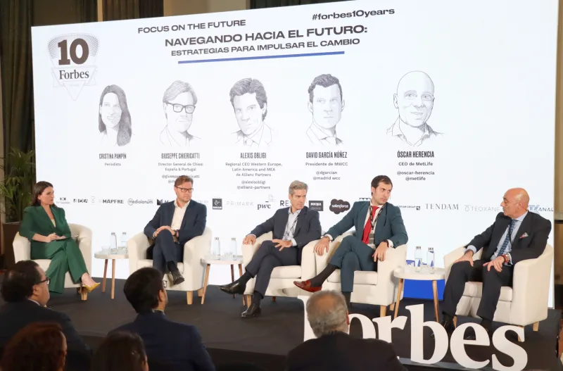 Alexis Obligi, CEO regional de Allianz Partners, participa en el X aniversario de Forbes