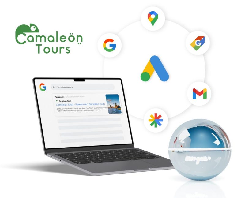 morgan media multiplica por 7 las reservas directas de Camaleon Tours con una estrategia de paid media