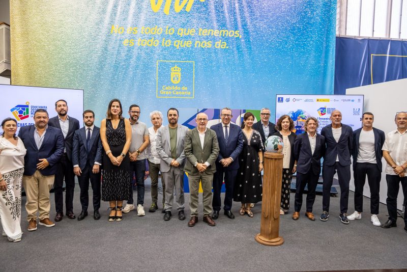 Gran Canaria enciende la mecha de un "Mundial 2030 de Valores" junto a sedes del Mundial